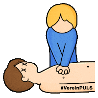 Cardiac Arrest Cpr Sticker by Verein PULS