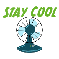 Chilling Stay Cool Sticker