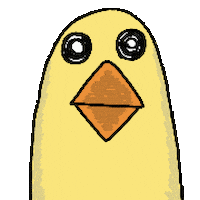 Bird No Sticker by ぴょろりんちょ（ひよこ人間ぴよ）