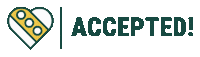 Accepted Sticker by Clarkson University