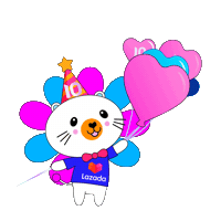 Party Love Sticker by Lazada Viet Nam
