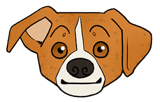 Dog Blink Sticker