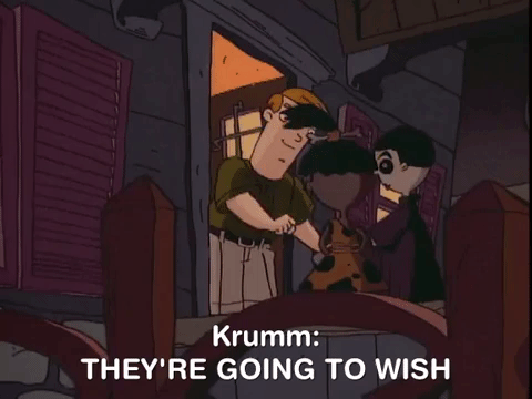 nicksplat aaahh real monster GIF