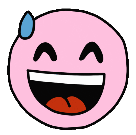 Pink Reaction Sticker