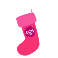 Lip Balm Christmas Sticker by eos Products