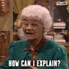 Explain Golden Girls GIF by TV Land