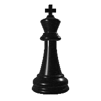 3D King Sticker