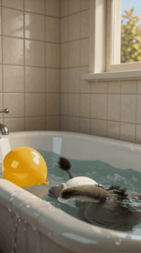 Water Ball GIF by Hugo El Burrito
