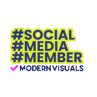 Media Socials Sticker by modern visuals