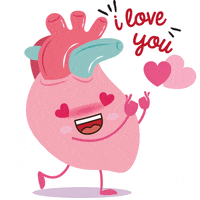 I Love You Hearts GIF by Singapore Heart Foundation