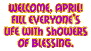 Happy April Sticker by OpticalArtInc.