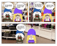 Christmas Shopping GIF