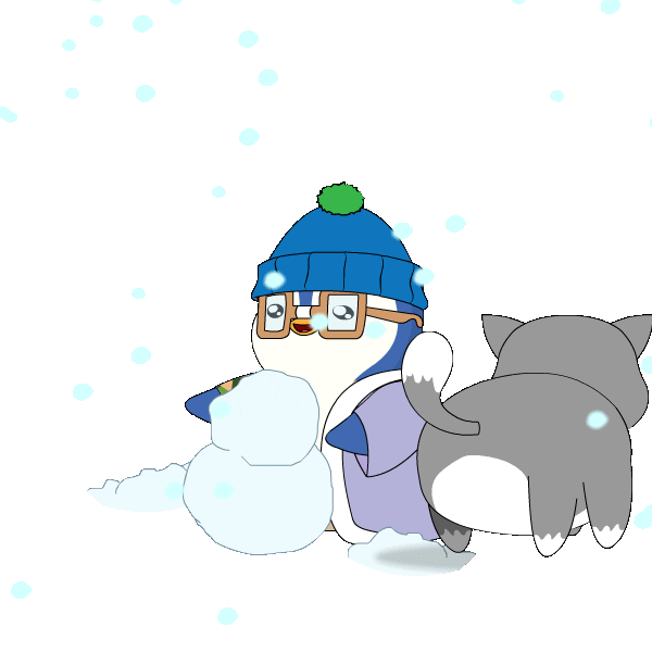 Happy Cat Sticker by Pudgy Penguins
