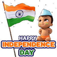 Independence Day Sticker by Chhota Bheem