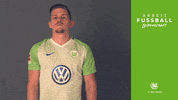 sebastian jung celebration GIF by VfL Wolfsburg