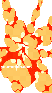 Animation Wipe Sticker by youmotion.com