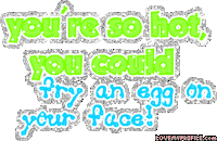 so hot Sticker