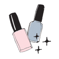 Cheers Sparkle Sticker by paintbucketnails