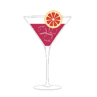 bcc1898 summer drink cocktail cocktails Sticker