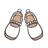 Shoes 白 Sticker