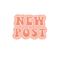 New Post Sticker