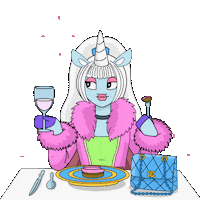 Date Night Dance Sticker by Glow The Unicorn