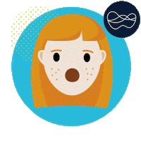 Girl Wow Sticker by Wintershall Dea