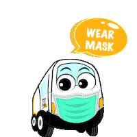 Sick Mask Sticker by Gain City