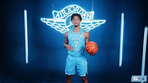 University Of North Carolina Basketball GIF by UNC Tar Heels