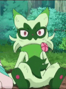 AriTheVeryBest floragato pokemon unova GIF