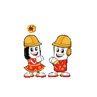 Chinese New Year Man Sticker by Mesindo Agung Nusantara