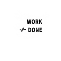 End Of Work Sticker by SUNDO