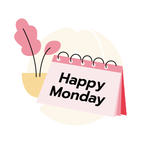 Happy Mondays Monday Sticker by AvengaUA