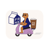 Coffee Frnk Sticker by oatsideTW