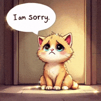 goodvibewishes sad cat adorable cat pet love cat cute GIF
