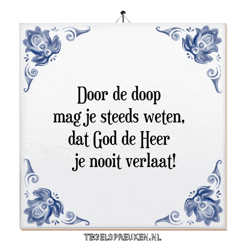 Hoop Spreuk Sticker by Tegelspreuken.nl