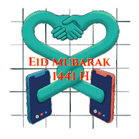 magusarbeni wfh lebaran eidmubarak socialdistancing Sticker