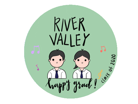 River Valley Graduation Sticker by RVHS JC Orientation
