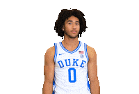 College Basketball Kiss Sticker by Duke Men's Basketball