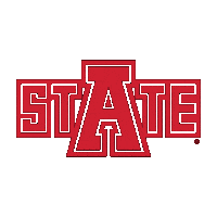 Red Wolves A-State Sticker by Arkansas State University