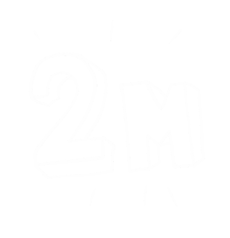 2M Sticker by Lucas Levitan