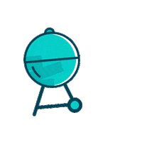 France Bbq Sticker by Ma French Bank