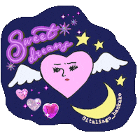 Good Night Angel Sticker