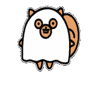 Halloween Ghost Sticker
