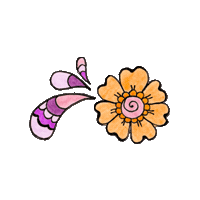 Flower Springflower Sticker by Rollin'Art