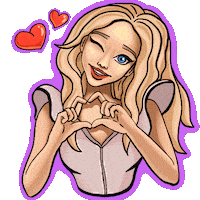 I Love You Smile Sticker by LanaFox