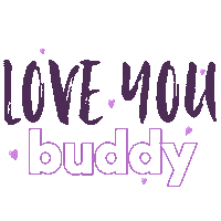 In Love Buddy Sticker