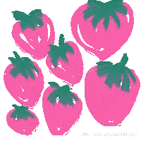 ellenlynchdesigns strawberry plantcity igersplantcity ellenlynchdesigns Sticker
