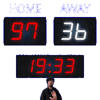 36 Away Sticker