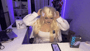 Hair Playing GIF